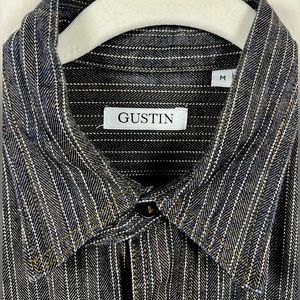 Gustin Men’s MD JAPAN WABISABI raw selvedge workshirt.